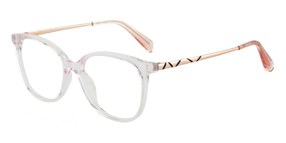 Afra Pink Cat Eye TR90 Eyeglasses