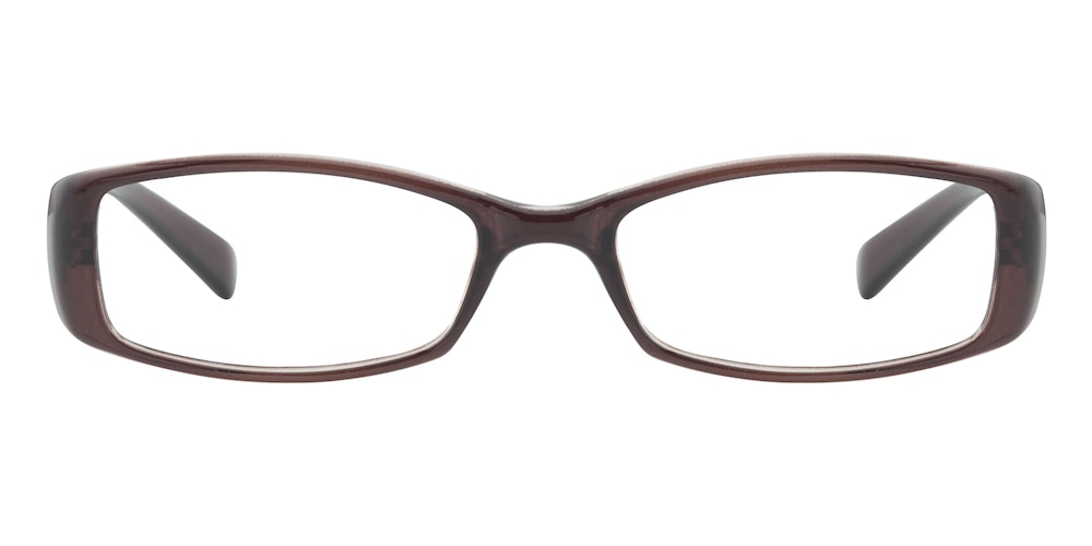 Dominic Brown/Floral Rectangle TR90 Eyeglasses