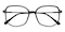 Simona Black Polygon TR90 Eyeglasses