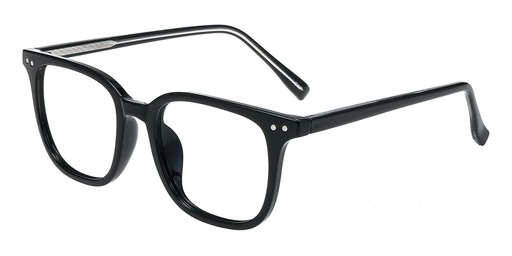 Bellaire Black Square TR90 Eyeglasses