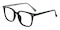 Bellaire Black Square TR90 Eyeglasses