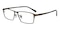Ben Brown Rectangle Titanium Eyeglasses