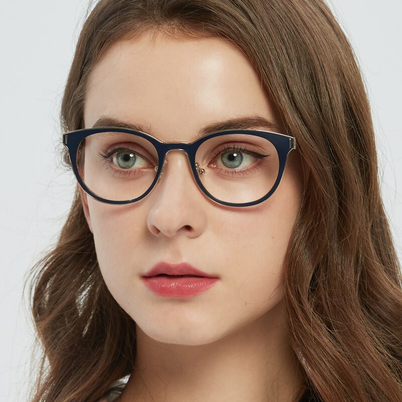 Pensacola Classic Wayframe Blue/Tortoise Eyeglasses