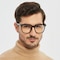 Joni Black Horn TR90 Eyeglasses