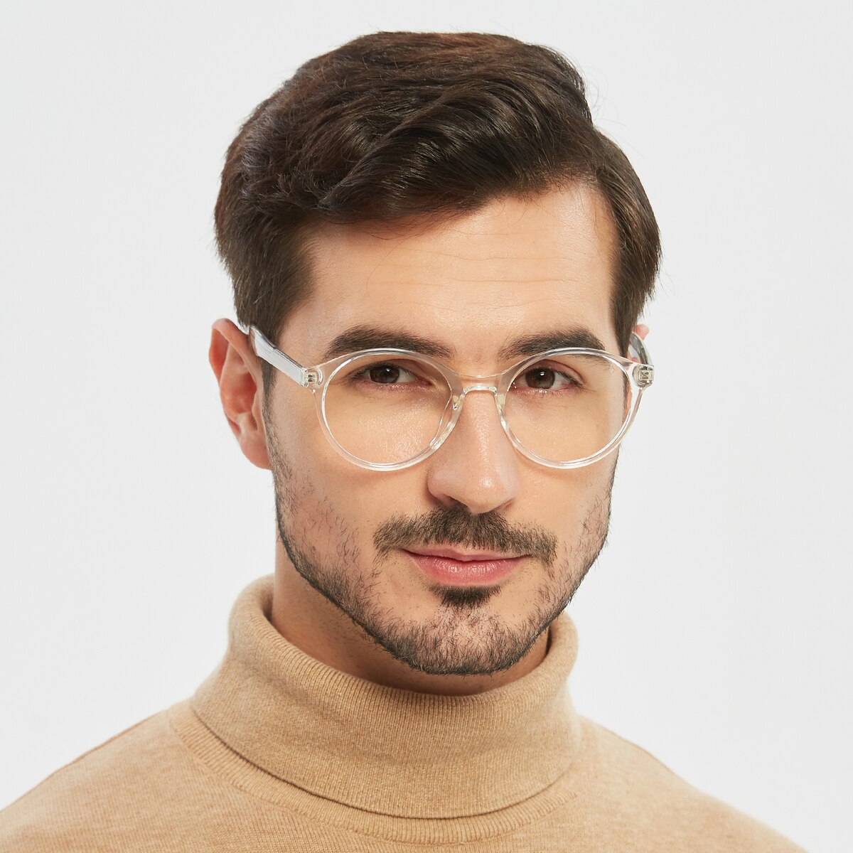 Americus Round Crystal FullFrame TR90 Eyeglasses