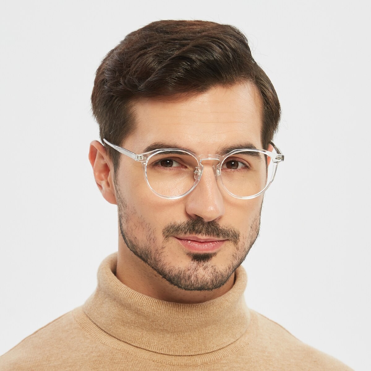 Glendale Classic Wayframe Crystal Eyeglasses