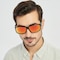 Elroy Black Rectangle TR90 Sunglasses
