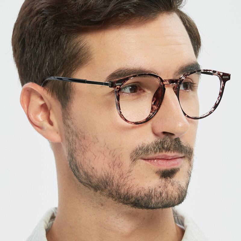 Hattiesburg Classic Wayframe Tortoise/Floral Eyeglasses