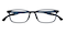 Goodland Blue Rectangle TR90 Eyeglasses
