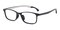 Goodland Black/Pink Rectangle TR90 Eyeglasses