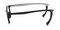 Goodland Black/Pink Rectangle TR90 Eyeglasses