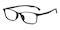 Goodland Black Rectangle TR90 Eyeglasses