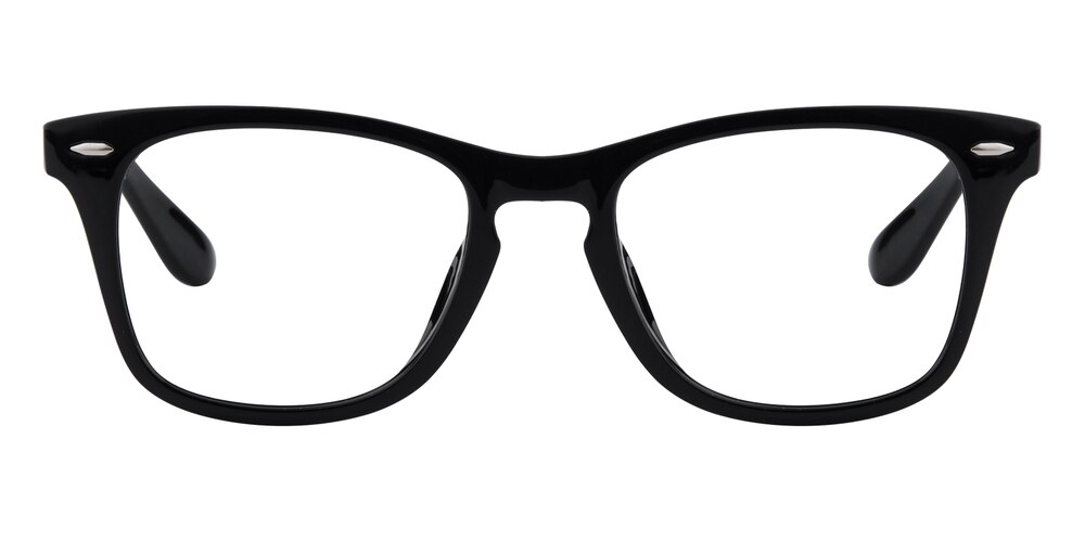 Elmhurst Black Oval TR90 Eyeglasses