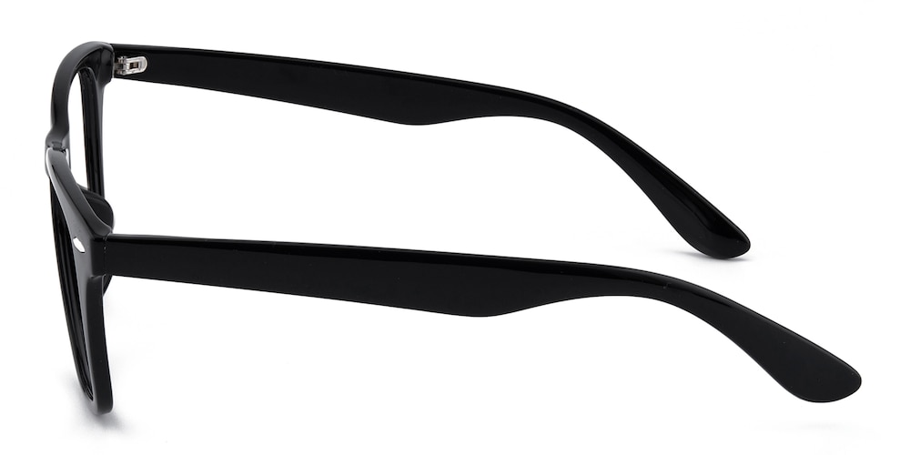Elmhurst Black Oval TR90 Eyeglasses