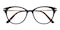 Dolores Green/Golden/Tortoise Cat Eye Acetate Eyeglasses