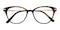 Dolores Tortoise/Golden Cat Eye Acetate Eyeglasses