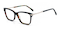 NewHaven Green/Silver/Tortoise Rectangle Acetate Eyeglasses