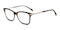 NewHaven Tortoise/Silver Rectangle Acetate Eyeglasses