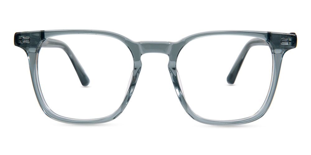 KeyWest Gray Square Acetate Eyeglasses