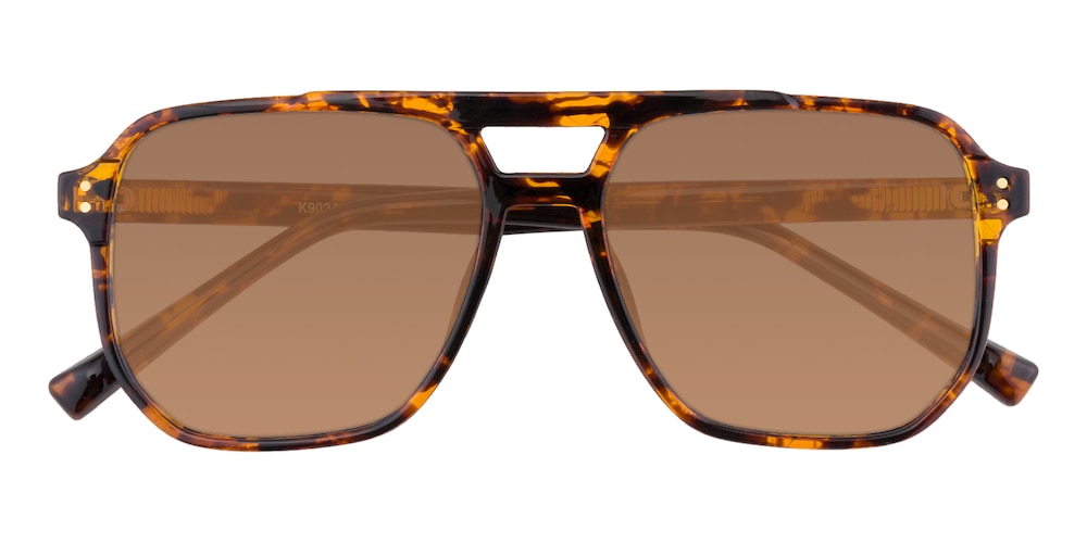 Shreveport Tortoise Aviator TR90 Sunglasses