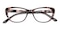 Astrid Brown Cat Eye Plastic Eyeglasses