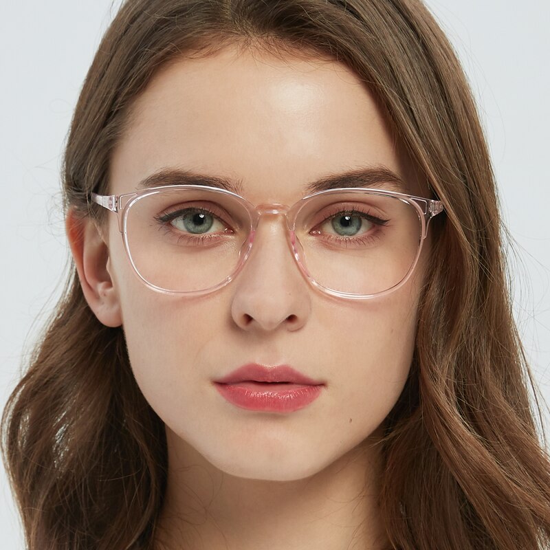 Asheville Pink Oval TR90 Eyeglasses