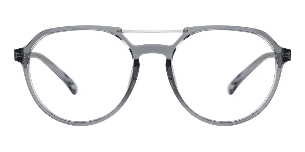 Mentor Gray Aviator TR90 Eyeglasses