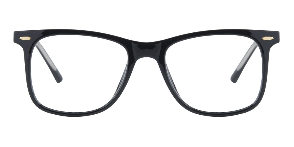 Utica Black Square TR90 Eyeglasses