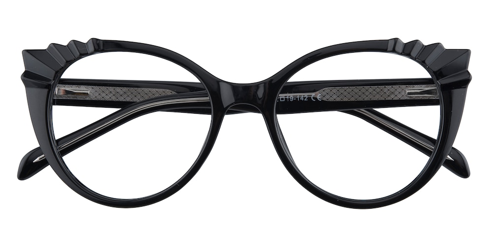 Eve Black Cat Eye TR90 Eyeglasses