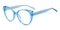 Eve Blue Cat Eye TR90 Eyeglasses