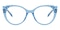 Eve Blue Cat Eye TR90 Eyeglasses