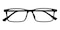 Claude Black Rectangle TR90 Eyeglasses