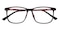 Grove Black/Red Rectangle TR90 Eyeglasses
