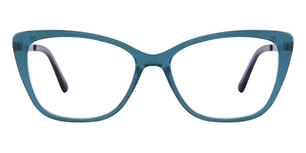 Asheboro Blue Cat Eye Acetate Eyeglasses