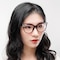 Priscilla Garnet Cat Eye Acetate Eyeglasses