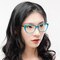 Asheboro Blue Cat Eye Acetate Eyeglasses