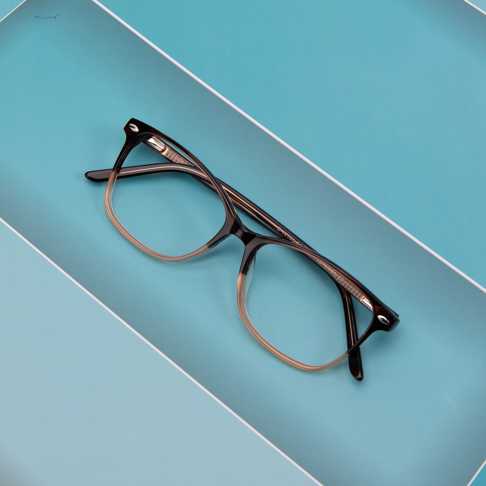Oval,Classic Wayframe,Horn Eyeglasses, Full Frame Tortoise/Brown Plastic - FZ1297