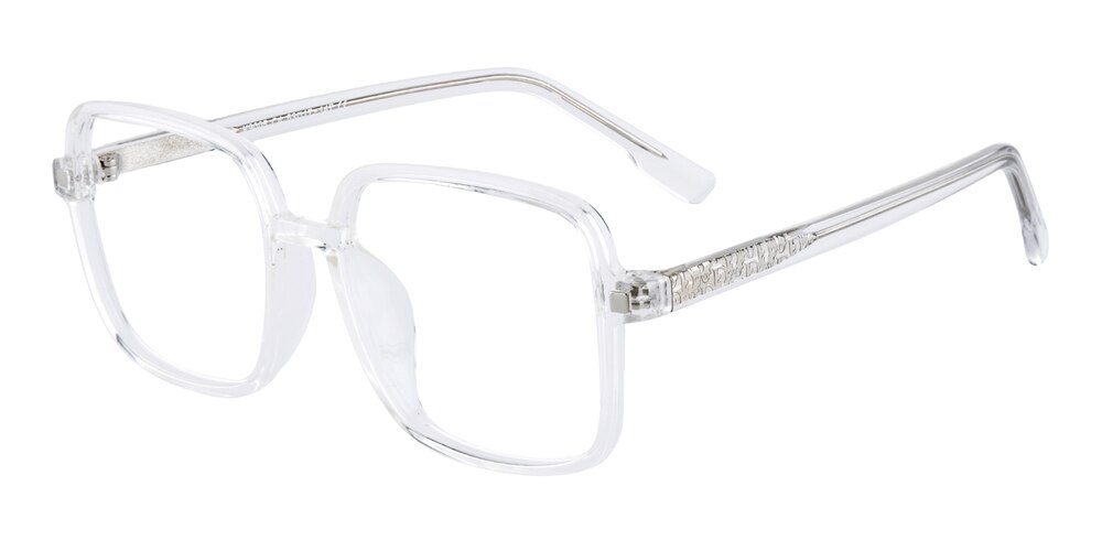 DesMoines Crystal Square TR90 Eyeglasses