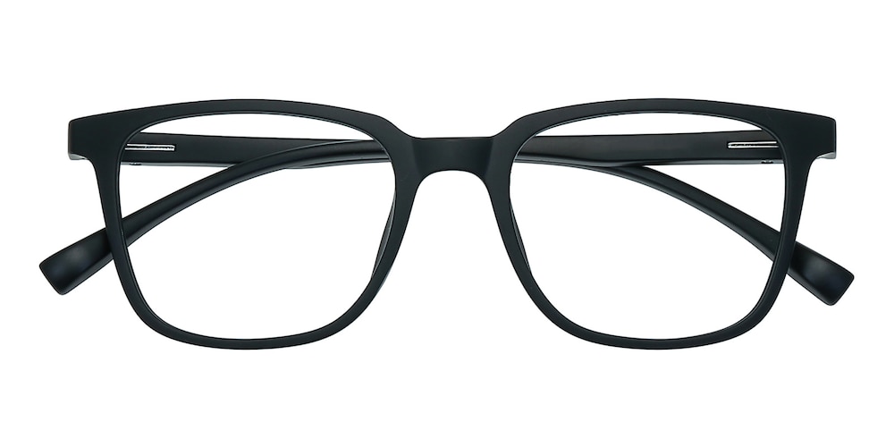 Sioux Black Rectangle TR90 Eyeglasses