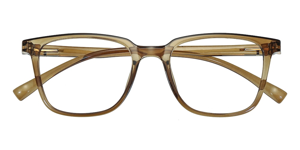 Sioux Brown Rectangle TR90 Eyeglasses