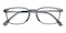 Peabody Gray/Gunmetal Rectangle TR90 Eyeglasses