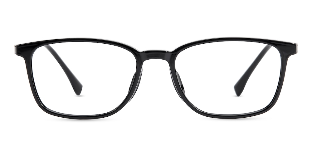 Peabody Black Rectangle TR90 Eyeglasses