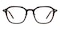 Davenport Tortoise Polygon Acetate Eyeglasses