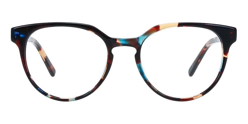 Maple Multicolor Round Acetate Eyeglasses