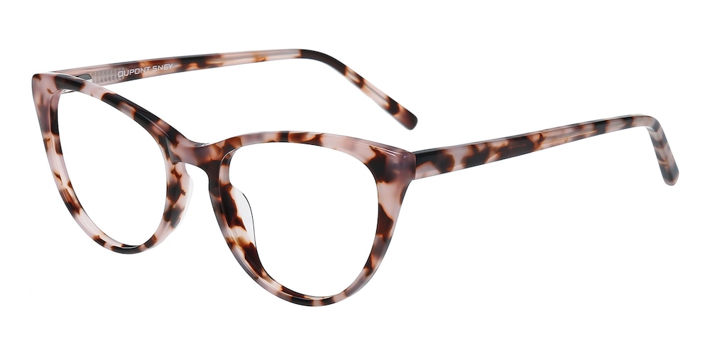 Mona Petal Tortoise Cat Eye Acetate Eyeglasses