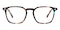Peak Multicolor Square Acetate Eyeglasses