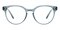 Maple Gray Round Acetate Eyeglasses