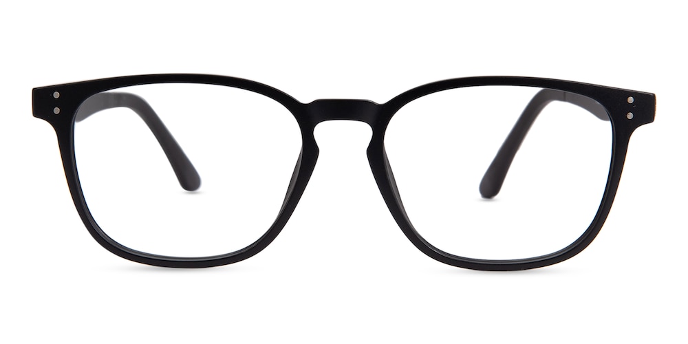 Bridgeport Black Oval TR90 Eyeglasses