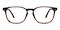 Bridgeport Tortoise Oval TR90 Eyeglasses