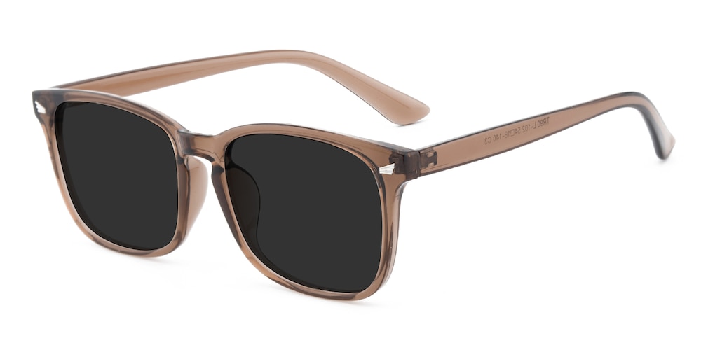 Clarence Brown Rectangle TR90 Sunglasses